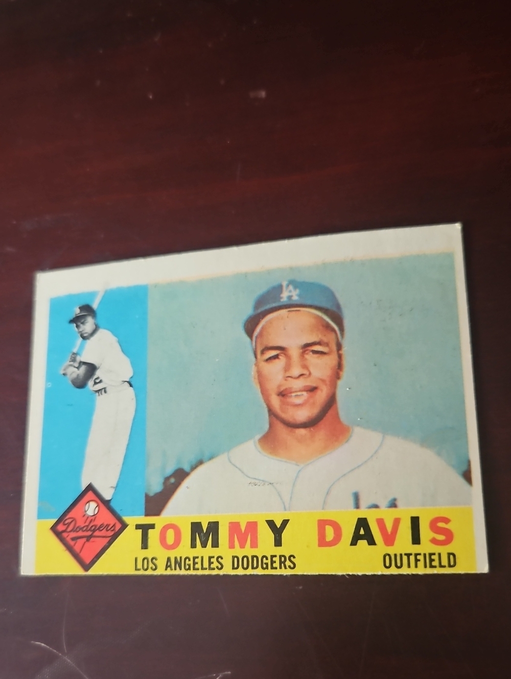 Topps 1960 Tommy Davis Rookie Card , #509